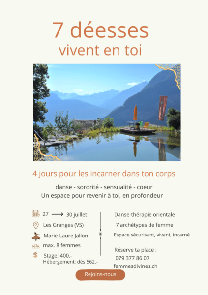 Stage d&rsquo;été 27 - 30 juillet